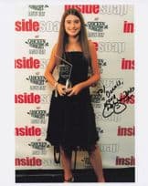 Charley Webb ITV Emmerdale 2003 Inside Soap Awards 10x8 Hand Signed Photo