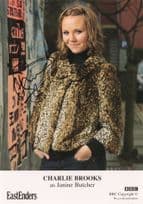 Charlie Brooks as Janine Butcher Eastenders Hand Signed Cast Card Photo