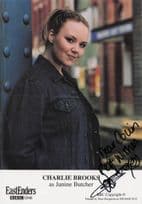 Charlie Brooks as Janine Butcher Eastenders Hand Signed Cast Photo