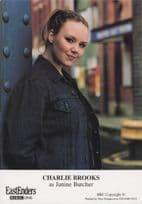 Charlie Brooks as Janine Butcher Eastenders Reverse Hand Signed Cast Photo