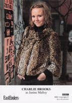 Charlie Brooks as Janine Malloy BBC Eastenders Hand Signed Cast Card Photo