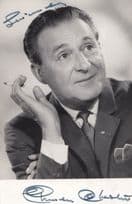 Charlie Chester Hand Signed Vintage Cast Card Photo