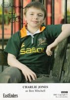 Charlie Jones as Ben Mitchell BBC Eastenders Hand Signed Cast Card Photo