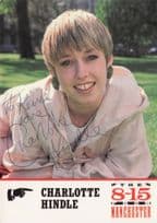 Charlotte Hindle Get Fresh & Manchester Radio Hand Signed Photo