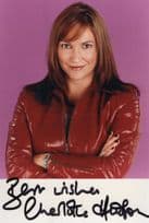 Charlotte Hudson Silent Witness Braniac Divided Hand Signed Photo