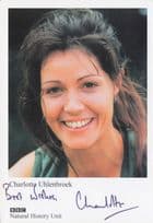 Charlotte Uhlenbroek Zoologist BBC Wildlife Presenter Hand Signed Photo
