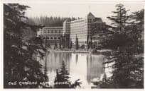 Chateau Lake Louise Baniff National Park Alberta Canada Old Postcard