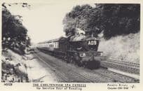 Cheltenham Spa Express East Of Reading Railway Station Postcard