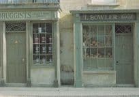 Chemists & Bakery Bakers Middlemarch BBC TV Show Stamford Lincolnshire Postcard