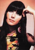 Cher Pop Singer of & Sonny Era Rare Pyramid Music Photo Postcard