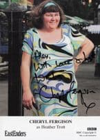 Cheryl Ferguson As Heather Trott Eastenders BBC Hand Signed Cast Photo