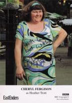Cheryl Ferguson BBC Eastenders Undedicated Hand Signed Cast Card Photo