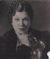 Chick Violet Elliott Australia Music Hall Comedian Hand Signed Photo