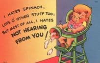 Children Comic Postcards