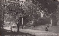 Children Fence Climbing Hanworth Park Lincolnshire Old RPC Postcard