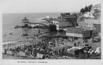 Chile Beach Dry Cleaners Tintorera at Balneario Torporeras Valparaiso Old RPC Postcard