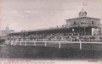 Chile Club Hipico Santiago Horse Race Racing Antique Postcard
