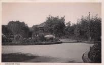 Chile Llo-Lleo Llolleo Plaza Antique Rare Real Photo Postcard