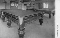 Chilton Club County Durham Cumbria Billards Snooker Old Postcard