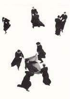 Chinese Mad Crazy Monks Priests Circus Style Chair Stunts Award Photo Postcard