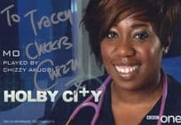 Chizzy Akudolu Holby City BBC Hand Signed Cast Card Photo