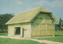 Cholstrey Farm House Herefordshire Crucked Barn Postcard