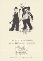 Chorlton Cum Hardy Laurel & Shell Map Postcard