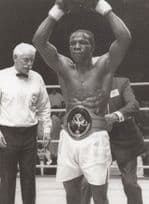 Chris Eubank Brighton Victory Rare Media Boxing Photo