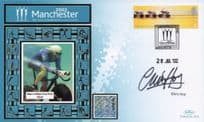 Chris Hoy Cycling Commonwealth 2002 Games Hand Signed FDC