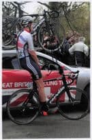 Chris Latham BG Cyclist 2015 Tour De Yorkshire 12x8 Hand Signed Photo