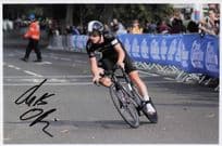 Chris Opie British Cyclist Condor JLT Team 12x8 Hand Signed Photo