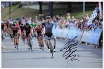 Chris Opie British Cyclist One Pro Team 12x8 Hand Signed Photo