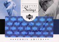 Chris Smith Signature Swings Hand Signed 2002 SP Golf Autograph Card