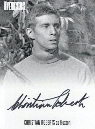 Christian Roberts The Avengers Hand Signed Autograph Card Photo