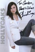 Christina Bailey as Dannii Carbone in Hollyoaks Hand Signed Photo