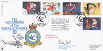 Christmas 1997 MG Lloyd Military Squadrons Of The RAF Hand Signed FDC
