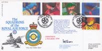 Christmas 1998 RAC Low Military Squadrons Of The RAF Hand Signed FDC