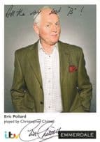 Christopher Chittell as Eric Pollard Emmerdale Hand Signed Photo
