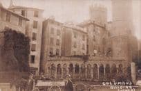 Christopher Columbus Building Genoa Italy Antique Postcard