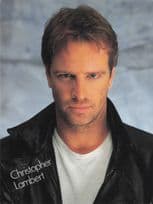 Christopher Lambert Film Actor Stunning Photo Postcard