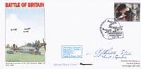 Christopher Riddle WW2 Veteran 601 Squadron Hand Signed FDC