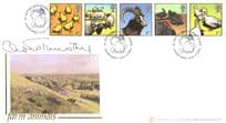 Christopher Timothy Farm Animals Rare Buckingham Hand Signed FDC