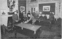 Church Army Soldiers Hostel Buckingham Palace Billiard Room Old Postcard