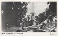 Church Hill Beckenham In Victorian Kent Postcard