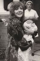 Cilla Black & Midwife Baby Nurse Giant 12x8 Fleet Street Press Photo