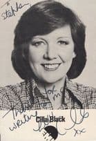 Cilla Black Vintage Official EMI Records 1976 Hand Signed Photo