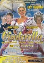 Cinderella Lucky Benjamin Eastenders Hand Signed Theatre Flyer