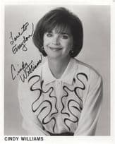 Cindy Williams Happy Days American Graffiti Large 10x8 Hand Signed Photo