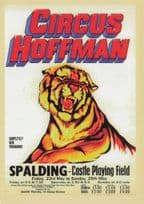 Circus Hoffman in Spalding Lincolnshire 1980 Poster Postcard
