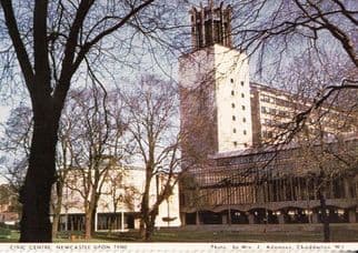 Civic Centre Newcastle Upon Tyne Northumberland Womens Institute Rare Postcard